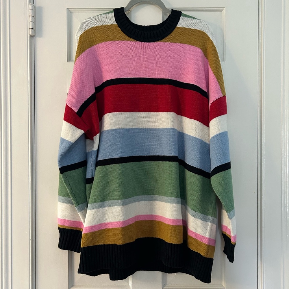 Show Me Your MuMu Multicolor Striped Mini Dress